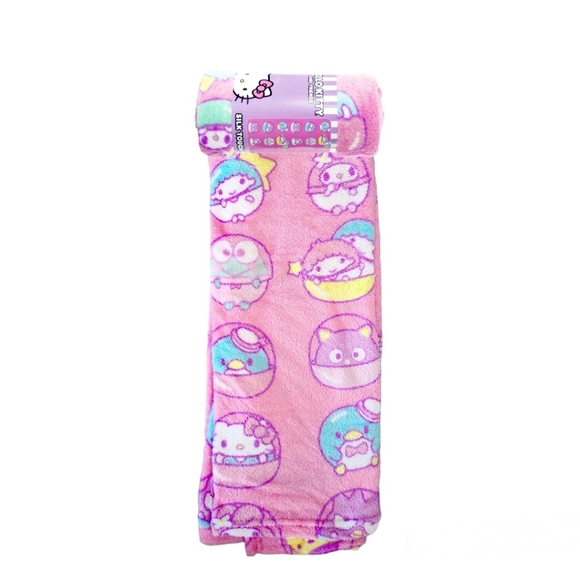 Hello Kitty and Friends Silk Touch Blanket by Sanrio - Picture 3 of 3